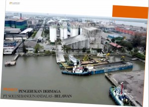(12)Project Pengerukan Dermaga PT. Solusi Bangun Andalas-Belawan