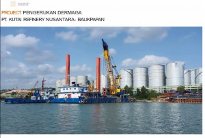 (14)Project Pengerukan Dermaga PT. Kutai Refinery Nusantara-Balikpapan