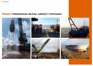 (7)Project Pengerukan Muara Jungkat Pontianak