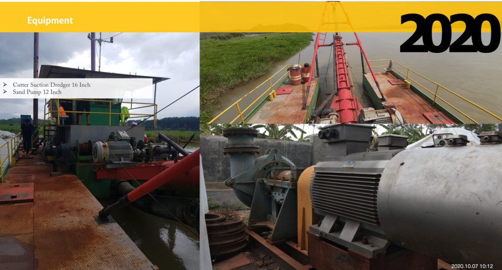 CUTTER SUCTION DREDGER 16 INCH & SAND PUMP 12 INCH